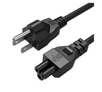 Câble D'extension Lap C5 EU Câble d'alimentation Cordon d'alimentation UE, Compatible for HP, Compatible for Sony, Compatible for ASUS, Compatible for Lenovo, Compatible for Samsung(US)