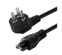 Câble D'extension Lap C5 EU Câble d'alimentation Cordon d'alimentation UE, Compatible for HP, Compatible for Sony, Compatible for ASUS, Compatible for Lenovo, Compatible for Samsung(AU)