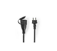 Câble d'extension M- F Type F (CEE 7/7) Prise de terre 20.0 m 3680 W 250 V - 50/60 Hz Type de mise à la terre: Contacts latéraux Angle de fiche