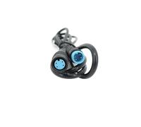 Câble d'extension M8 2 3 4 5 6 8 broches 1M for capteur de vitesse de vélo électrique, mâle vers femelle, connecteur M/F, câble étanche for vélo électrique(4pin)