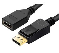 MicroConnect+DisplayPort+20+M-F+2m+Displayport+v.+1.1a+HD+1600p+Black