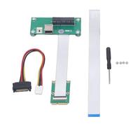Câble D'extension Mini PCIE vers PCIE 4X + USB, Transfert de Données Haute Vitesse 2,5 Gpbs Mini Carte Adaptateur USB PCIE vers PCIE Express 4X, Installation Verticale