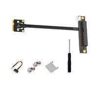 Câble d'extension miniature PCIe vers 1 x 4 x 8 x 16 x carte son miniature PCIE vers PCIE pour ordinateur et produit de bureau