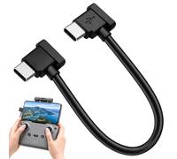 Câble D'extension OTG USB-C à USB-C 15 cm pour DJI Mini 2, Air 2S, Mavic 3 | Type C vers Type C Câble Transfert de Données OTG, Accessoire pour RC-N1 Contrôleur RC Tablet Phone Extension Noir