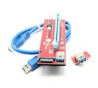 Câble d'extension PCI-E 1X à 16X, câbles d'ordinateur et connecteurs, vente en gros