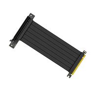 Câble D'extension Pci Pci-e 3.0 16x 20cm Noir | Cuivre Tpe Pe, 28/30 Awg, Structure à Six Fils, Souple et Pliable
