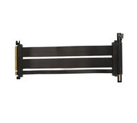 Câble d'extension PCIe 4.0 x16 haute vitesse, broches PCI plaquées or, blindage individuel, bande passante jusqu'à 26 Go/s, Plug and Play pour RTX