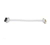 Câble d'extension PCIE, câble ascendant PCI Express 3.0-1X haute vitesse flexible, cavalier adaptateur PCIE 1X pour cartes réseau