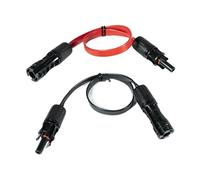 Câble d'extension plat photovoltaïque for onduleurs (1 paire)