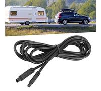 Câble d'Extension pour Caméra de Recul, 5 Broches, Compatible avec Voitures 12V/24V, Noir