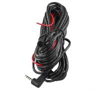 Câble d'extension pour caméra embarquée de type AV 5 broches 9,5 m de long conçu pour les systèmes d'enregistrement double avant et arrière montés sur miroir
