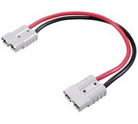 Câble d'extension pour connecteur de batterie à courant élevé 300 mm TC-12195676 noir, rouge TRU COMPONENTS Contenu: 1 pc(s)