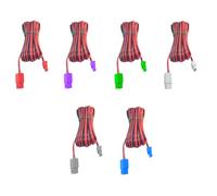 Câble d'extension pour haut-parleur 6X Extender Speaker Home Theater Cord Sound Wire Cable Red Black Compatible with Sony Home Cinema System