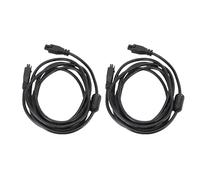 Câble d'extension pour imprimante 3D, 2 mètres, 6 broches, noyau en cuivre 24 AWG, avec filtre magnétique, compatible avec l'imprimante 3D K2 Plus Hi Combo, cordon en caoutchouc