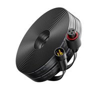 Câble d'extension pour lumières extérieures permanentes Govee : IP68 étanche à 3 broches compatible avec Govee H705A-F, H706A-C, H805A-C, H703A-B, H7067-69, guirlande lumineuse à pois, noir