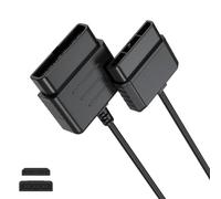 Câble d'extension pour manette de jeu filaire Sony PlayStation 2, 1,8 m | Plug & Play - Câble mâle vers femelle - Cuivre sans oxygène - Connecteurs renforcés - Câble TPE et PVC - Manette de jeu PS2