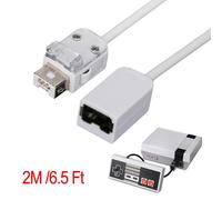 Câble D'extension Pour Manette De Jeu Wii, 2m/6.5ft, Pour Nintendo Classic Mini Nes, Offre Spéciale