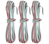 Câble d'extension pour rubans LED, connexion filaire RGB 3 broches, conception durable et flexible, 10 m (32,8 pi), basse tension, câble
