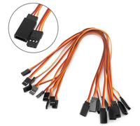 Câble D'extension Pour Servo Rc Futaba Jr, Câble Mâle À Femelle De 15cm, 150mm, 10 Pièces