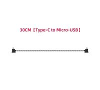 Câble D'Extension Pour Tablette Et Téléphone, 30cm, Accessoires De Drone, Télécommande Tressée En Nylon, Câble De Données Otg Pour Dji Mini 2 Mavic Air 2-Générique