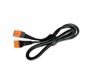 Câble d'extension pour xt60 12 AWG en cuivre pur - Charge solaire pour générateur portable pour batterie - Cordon d'alimentation 30 A 60 V 360 W - Fil parallèle rouge et noir pour système hors réseau