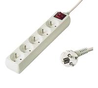 Câble d'extension PremiumCord 250 V 10 m, 5 prises, interrupteur, pp5k-10