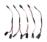 Câble D'extension Rc Style Y Pour Servomoteur Jr Futaba, 15cm, 5 Pièces