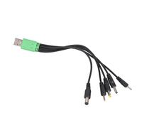 Câble d'extension répartiteur d'alimentation 5 V USB vers 5,5 x 2,1 mm 4,0 x 1,7 mm 2,0 x 0,6 mm 2,5 x 0,7 mm 3,5 x 1,35 mm pour brosse à dents électrique câble USB