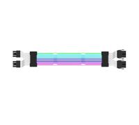 Câble d'extension RGB adressable - Câble d'extension RGB adressable V1, câble d'extension RGB diffus flexible 24 broches ATX, pour Corsair Commander Core XT
