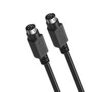 Câble d'extension robuste 8 broches DIN mâle vers femelle/mâle pour accessoires de clavier, câble d'ordinateur