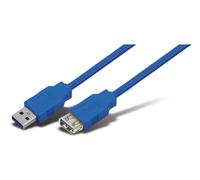 Câble d'extension S-IMPULS USB3.0, 3 m, bleu