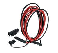 Câble d'extension SAE 12 AWG 2/3/5 m pour chargeur de batterie de panneau solaire pour - Fil de cuivre étamé avec adaptateur d'inversion de polarité, étanchéité IP68, 50 A 300 V (3 mètres)