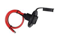 Câble d'extension SAE 12 AWG pour panneau solaire avec couvercle anti-poussière pour batterie de camping-car, voiture, moto, VTT, tracteur pulvérisateur