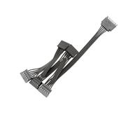 Câble d'extension SATA 5 Fils 15 Broches mâle à Femelle 1 2 3 4 6 for Cordon d'alimentation d'interface de Disque Dur d'ordinateur(1 to 5)