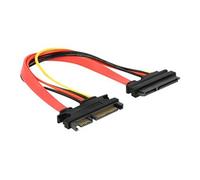 - Câble d'extension SATA - Serial ATA 150/300/600 - combo SATA (M) pour combo SATA (F) - 20 cm