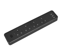 Câble D'Extension Sealey 2,6 M 4 X 230V + 2 X Prises USB - Noir EL34USBB