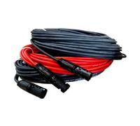 Câble d'extension solaire 4 mm² avec fiches solaires - Noir - 2 m