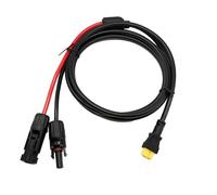 Câble d'extension solaire vers XT60 16 AWG 1,5 m Connecteur solaire vers XT60 Câble d'alimentation pour centrales électriques