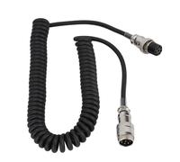 Câble d'extension spiralé pour une transmission audio plus rapide et sans délai, cordon extensible rétractable à ressort, compatible avec les