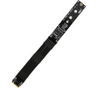 Câble D'Extension Ssd, Câble D'Extension Ssd M2 Nvme, Pcb R44Sf M2 Vers Pci E 30 X4 32G/Bps M Key Extender Pour Pour Linux (10Cm)[ZHUJ4427]