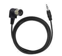 Câble d'extension stéréo mâle 3,5 mm vers DIN 5 broches mâle pour guitare mixeur