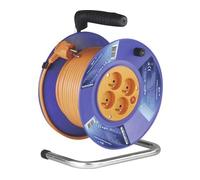 Câble d'extension sur tambour Emos H05VV-F3G 1,5 mm2 4x230V 25 m