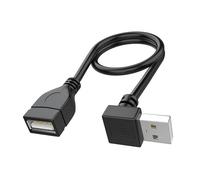 Câble d'extension USB 2.0 à 90 degrés, transfert rapide 480 mbps, économie d'espace pour l'organisation du bureau et la protection des ports d'imprimante
