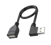 Câble d'extension USB 2.0 à 90 degrés, transfert rapide 480 mbps, économie d'espace pour l'organisation du bureau et la protection des ports d'imprimante