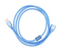 Cable d'extension USB 2.0 a double blindage en laiton male vers femelle pour transmission de donnees (3 metres)