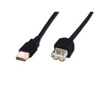 Câble d'extension USB 2.0 DIGITUS 5,0 m noir