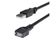 Câble D'Extension USB 2.0 M/F Noir 6 Pieds StarTech.com USBEXTAA6BK