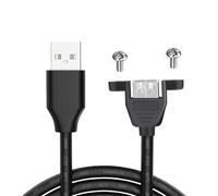 Câble d'extension USB 2.0 mâle vers femelle avec verrou à vis