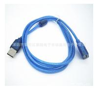 Câble d'extension usb 2.0 mâle vers femelle, câble de données à double blindage en cuivre pur de 1.5m, Direct d'usine