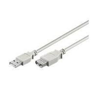 Câble d'extension USB 2.0 - USB - Rallonge 0.6m - Couleur gris - Connecteur USB A - Hi-Speed